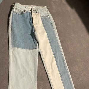 pac-sun pattern jeans